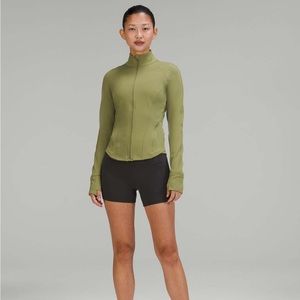 Lululemon InStill Jacket Bronze Green size 6